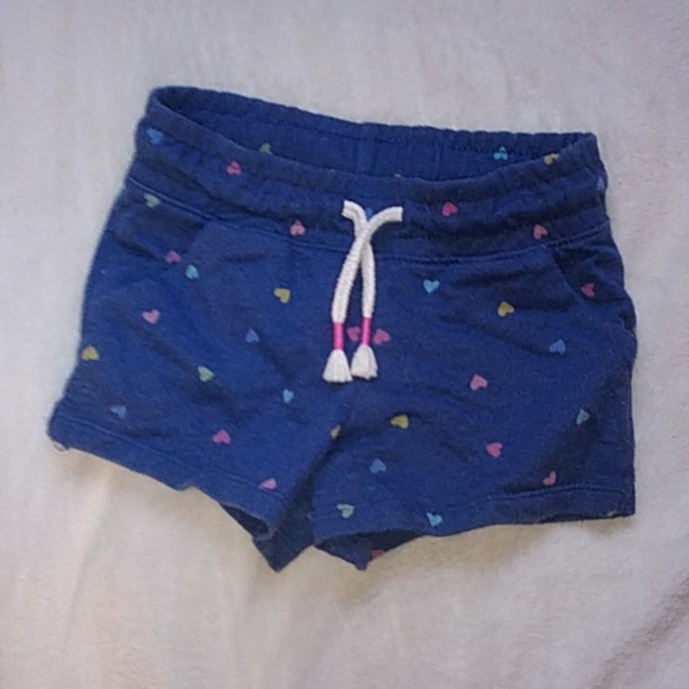 Girls Cat & Jack Blue With Hearts Size 4T